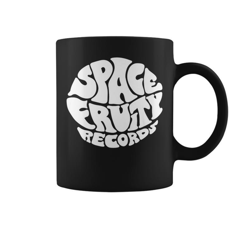 Space Fruity Records Space Funny Gifts Coffee Mug