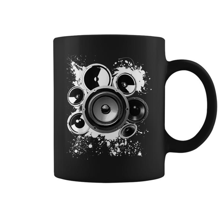 Speaker Building Electronics Sound Frequency Subwoofer Inch Coffee Mug