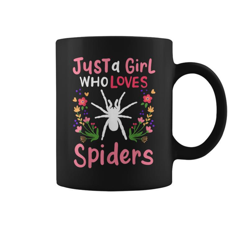 Spider Just A Girl Who Loves Spiders Coffee Mug