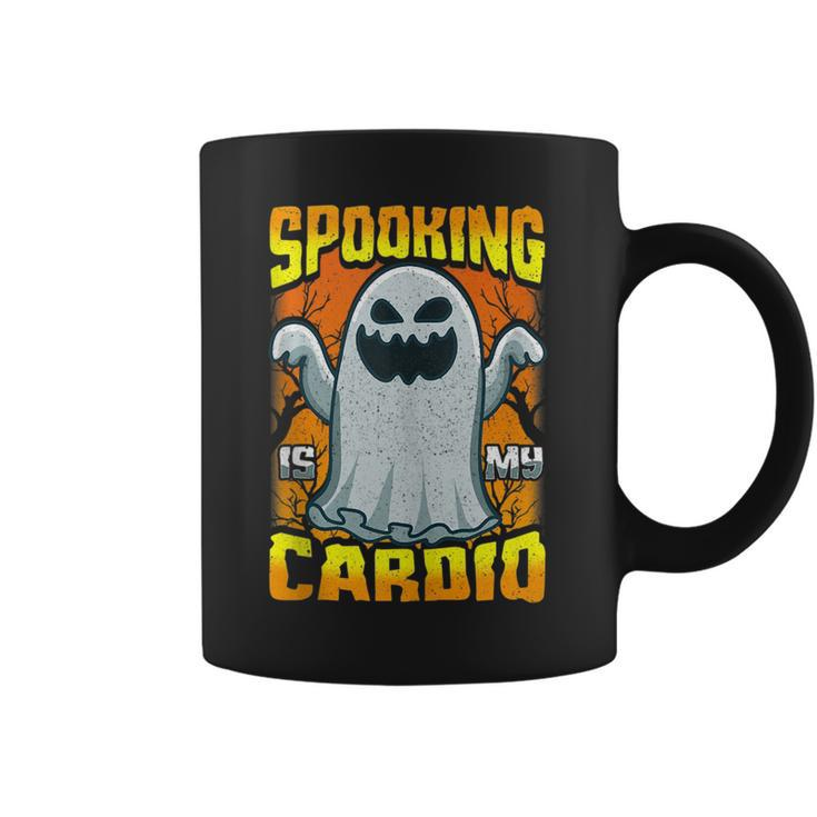 Spooking Is My Cardio Halloween Workout Gym Fitness Exercise Exercise Funny Gifts Coffee Mug
