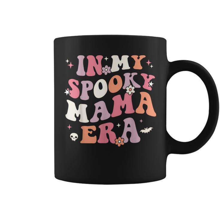 In My Spooky Mama Era Retro Halloween Witchy One Spooky Mom Coffee Mug
