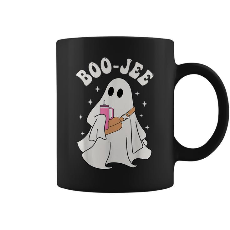 Spooky Season Cute Ghost Halloween Costume Boujee Boo-Jee Coffee Mug