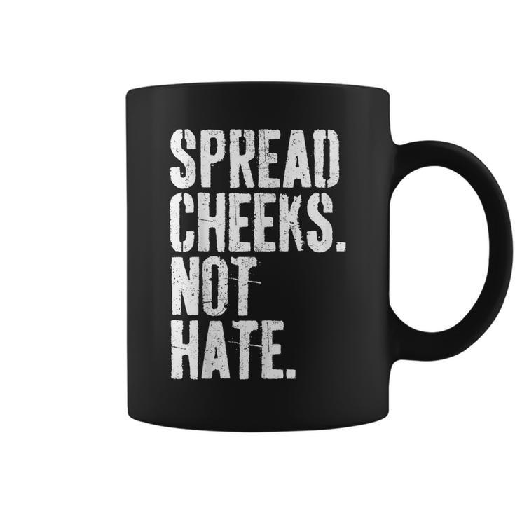 Spread Cheeks Not Hate Gym Fitness & Workout Coffee Mug