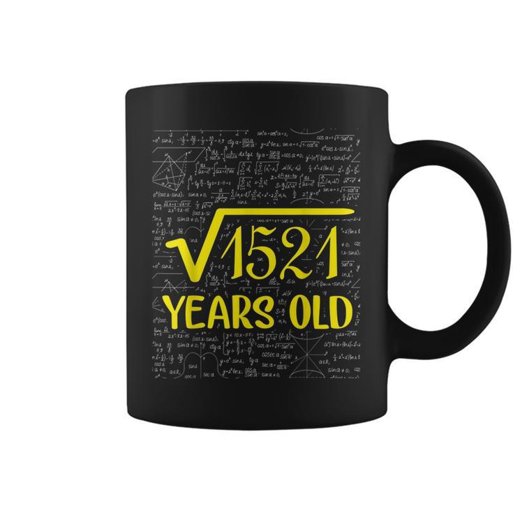 Square Root Of 1521  39Th Birthday  Gift Coffee Mug