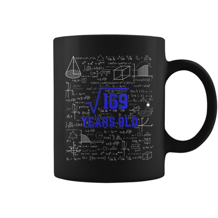 Square Root Of 169 13Th Birthday 13 Year Old Gifts Math Bday Gift For Womens Coffee Mug