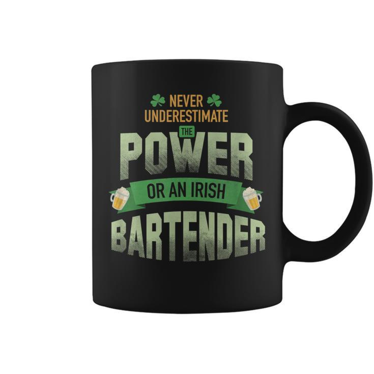St Patrick's Day Bartender Ideas Never Underestimate Coffee Mug
