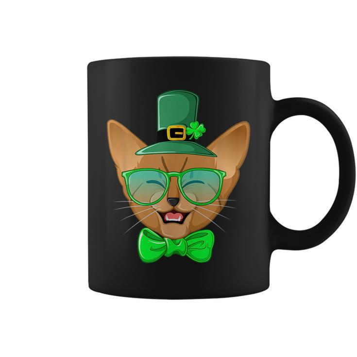 St Patricks Day Cat  | Kitty Leprechaun Funny Gift Leprechaun Funny Gifts Coffee Mug
