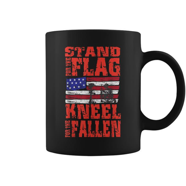 Stand For The Flag Kneel For The Fallen I Soldiers Creed Coffee Mug