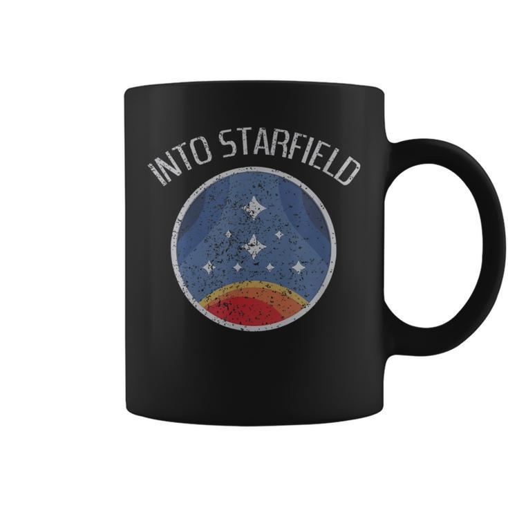 Starfield Star Field Space Galaxy Universe Vintage Coffee Mug