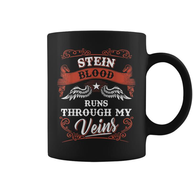 Stein Blood Runs Through My Veins Family Christmas Coffee Mug