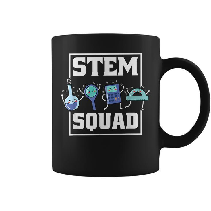 Stem Squad Science Technology Engineering Math Team  Coffee Mug