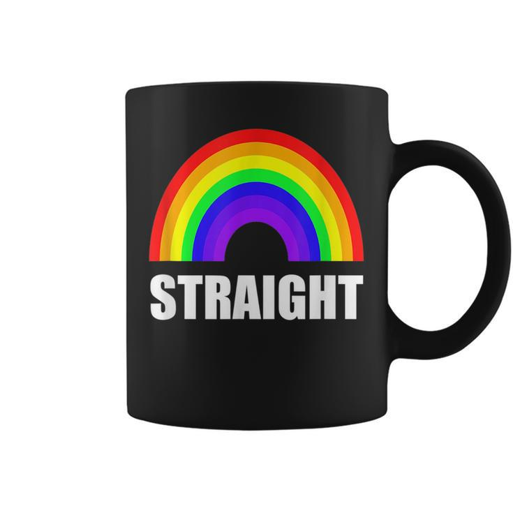 Straight Heterosexual Rainbow Funny  Coffee Mug