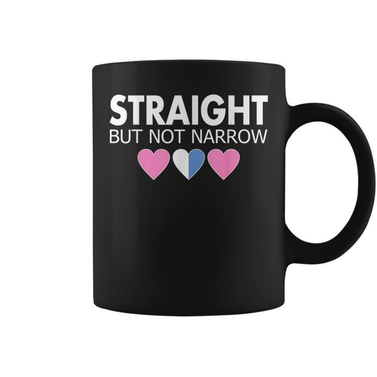 Straight But Not Narrow Lgbtq Apparel Coffee Mug