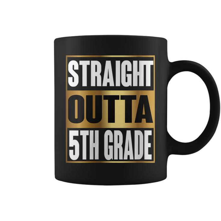 Straight Outta 5Th Grade  Cool Novelty Fifth Grade Coffee Mug