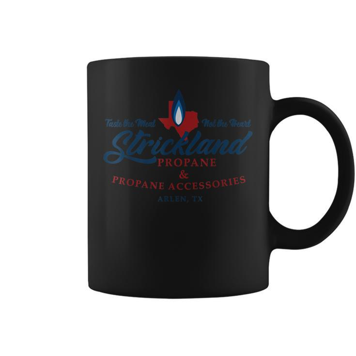 Strickland Propane Arlen Texas Yellow Star Bbq  Coffee Mug