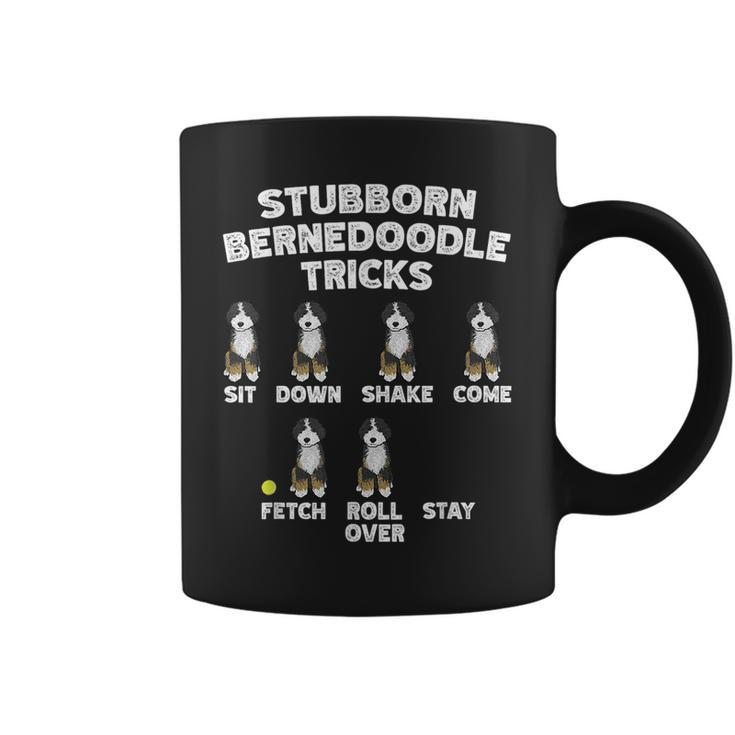 Stubborn Bernedoodle Tricks Bernedoodle Dog Coffee Mug