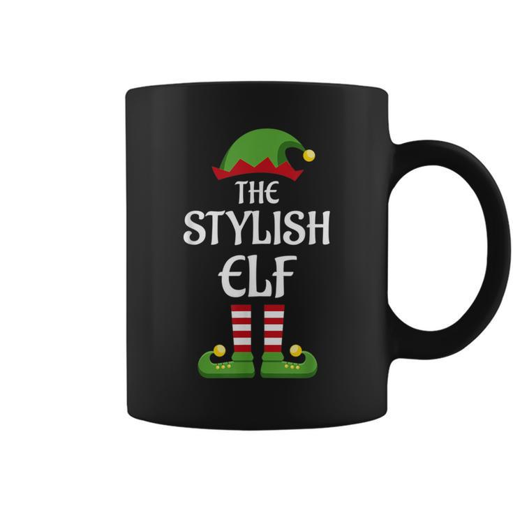 Stylish Elf Family Matching Group Christmas Coffee Mug