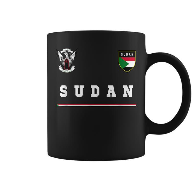 Sudan SportSoccer Jersey  Flag Football  Coffee Mug