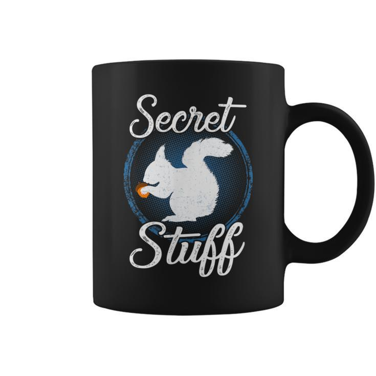 Super Secret Stuff Squirrel Armed Forces Coffee Mug