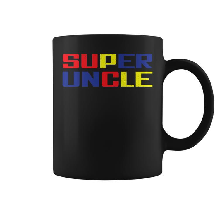 Super Uncle Worlds Best Uncle Ever Awesome Cool Uncle   Coffee Mug