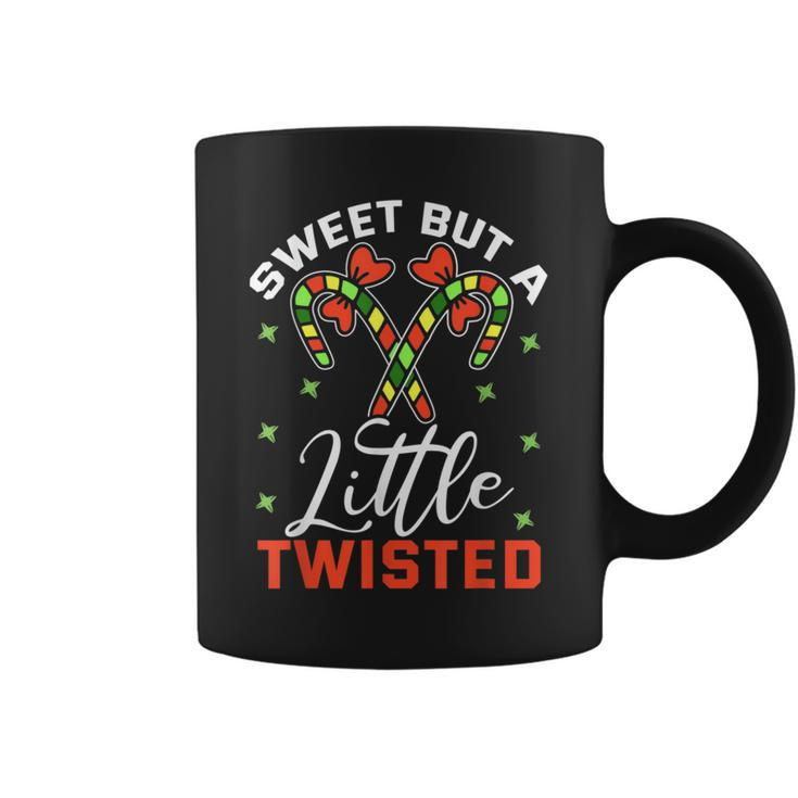 Sweet But A Little Twisted Christmas Coffee Mug