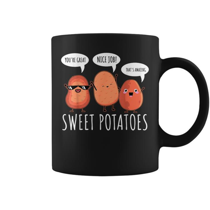 Sweet Potato Motivation Root Vegetable Camote Vegetarian Coffee Mug