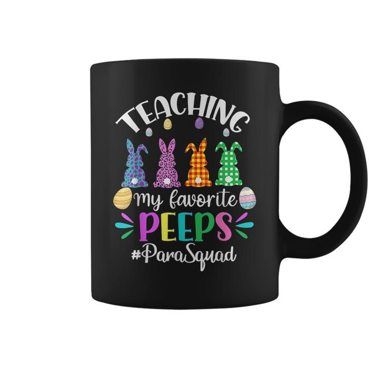 Teaching Favorite Peeps Paraprofessional Para Squad Easter Coffee Mug