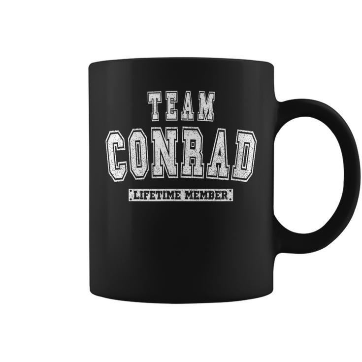 Team Conrad Lifetime Member Family Last Name  Coffee Mug