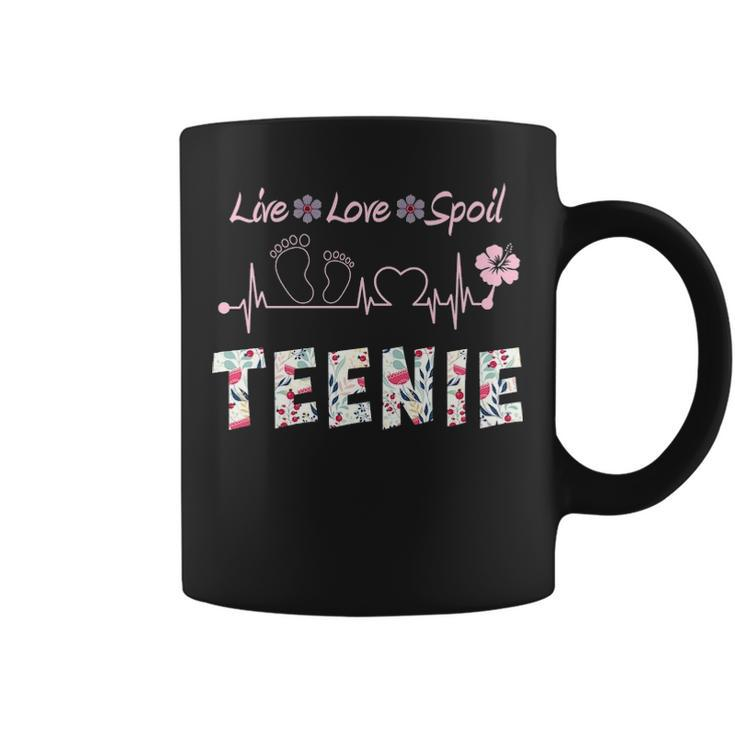 Teenie Grandma Gift Nie Live Love Spoil Coffee Mug