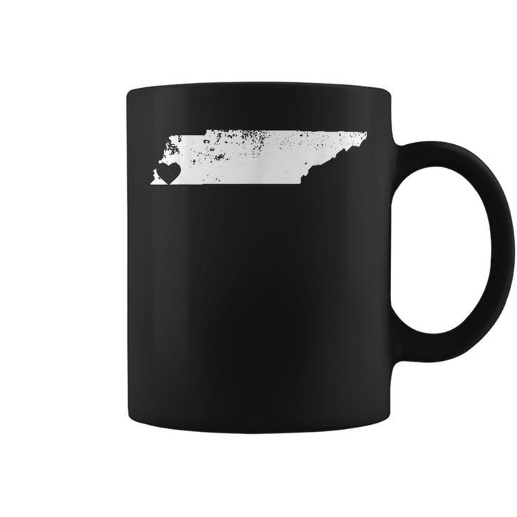 Tennessee Love Memphis  Tn Home Pride Distressed  Coffee Mug