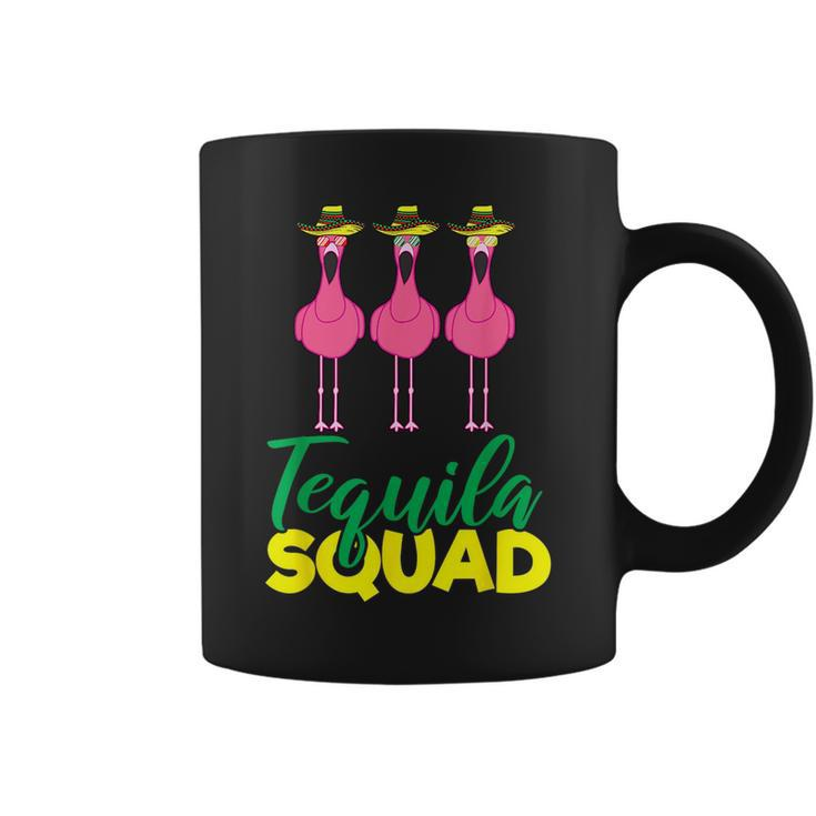 Tequila Squad Flamingo Matching Cinco De Mayo Team Gift  Coffee Mug