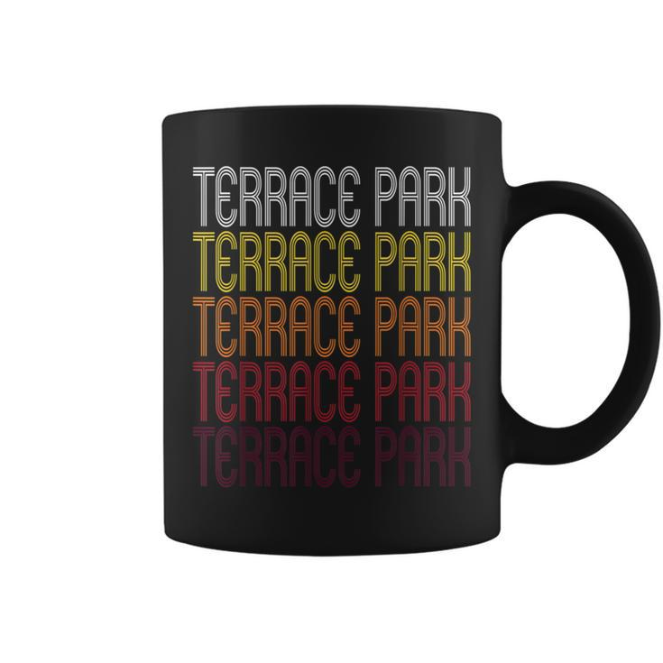 Terrace Park Oh Vintage Style Ohio Coffee Mug
