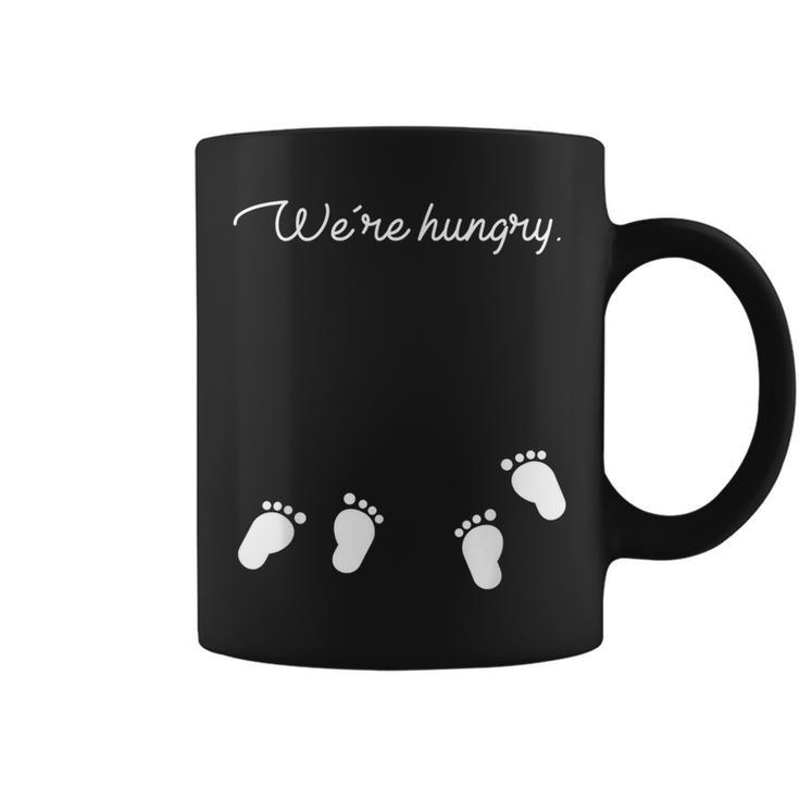 Thanksgiving Twins Pregnancy Announcement  Gift Coffee Mug