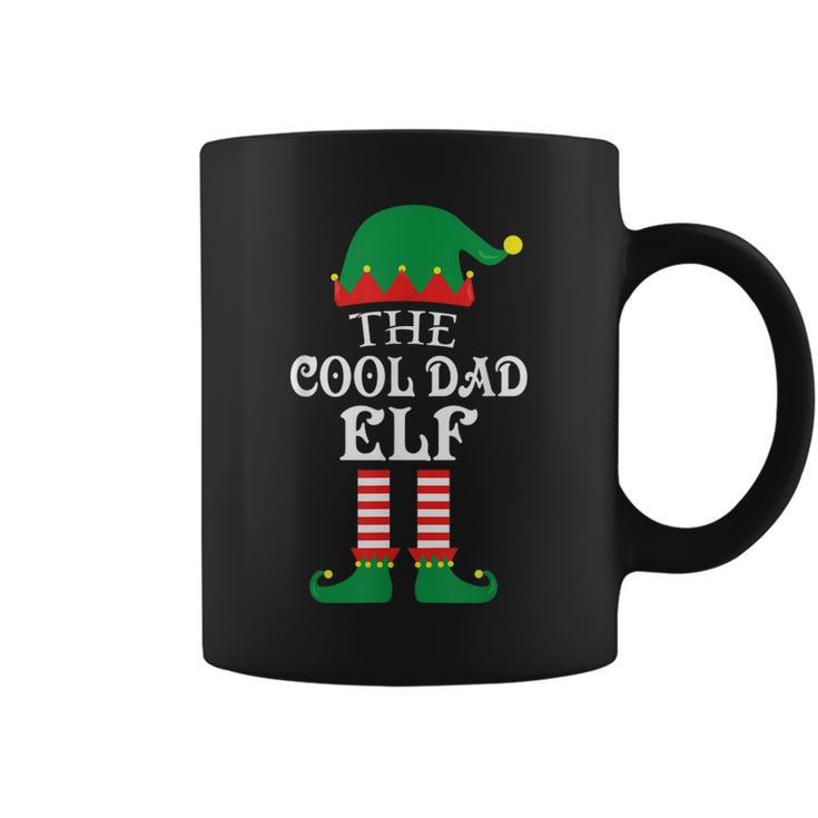 The Cool Dad Elf Matching Family Group Christmas Pajama  Coffee Mug