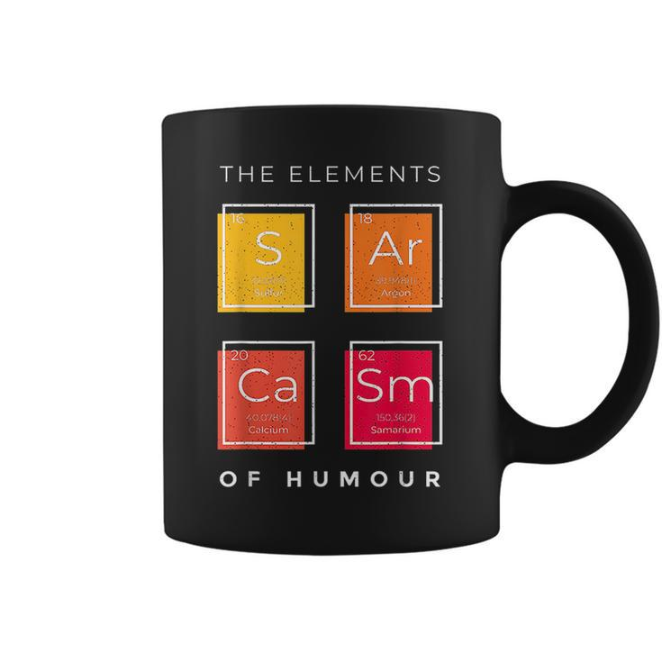 The Element Sarcasm Of Humour Funny Science Gift  Coffee Mug