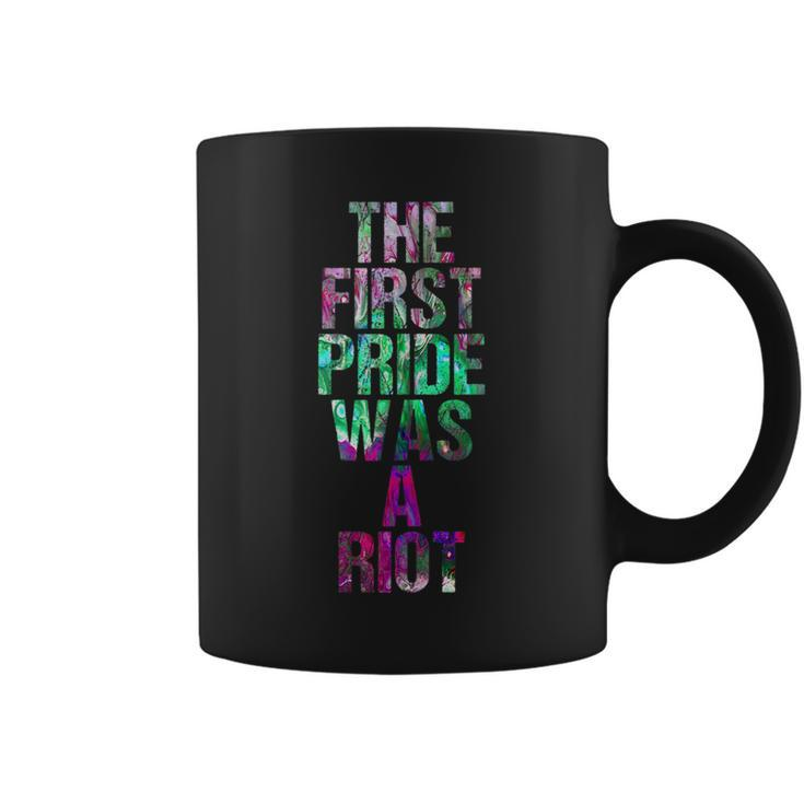 The First Pride Was A Riot Design Parade 50Th Anniversary  Coffee Mug