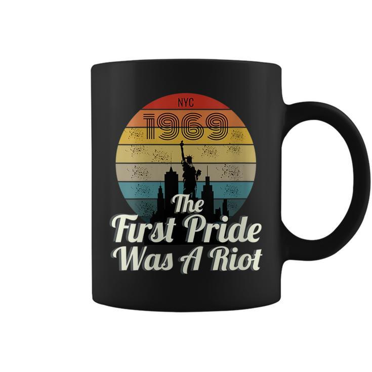 The First Pride Was A Riot Lgbtq 50Th Anniversary Gift  Coffee Mug