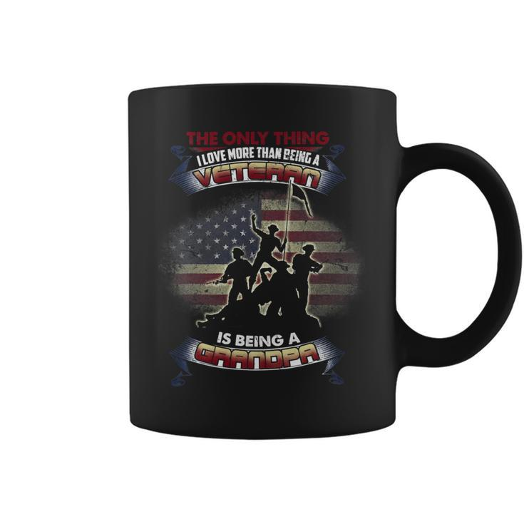 The Only Thing I Love More Than Being A Veteran Grandpa Tee 33 Coffee Mug