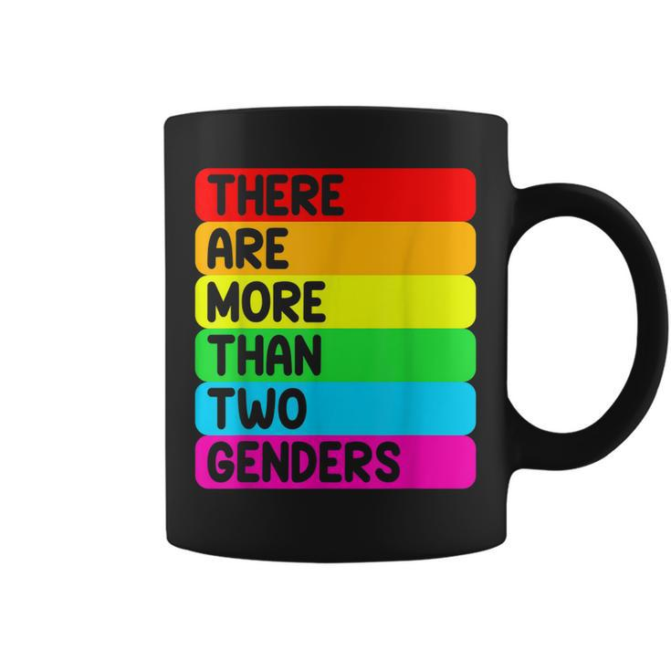 There Are More Than Two Sexes Of Lgbtq Rainbow Flag  Gift For Women Coffee Mug