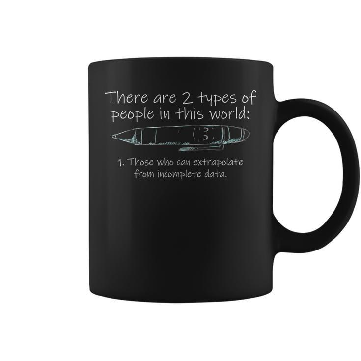 There Are Two Types Of People Those Who Can Extrapolate  Coffee Mug