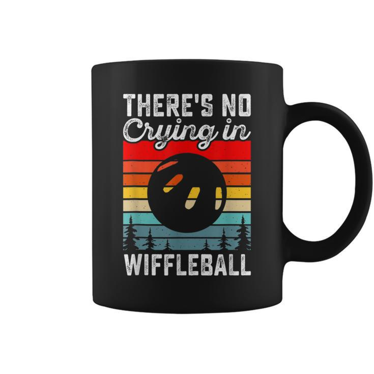 Theres No Crying In Wiffleball Player Wiffleball Champion  Coffee Mug