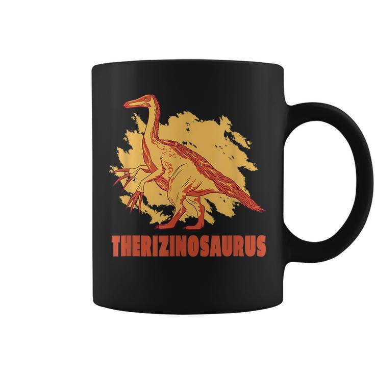 Therizinosaurus Scary Dinosaur Mr Mitts  Coffee Mug