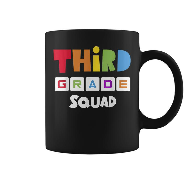 Third Grade Squad Team 3Rd Grade Teacher Coffee Mug