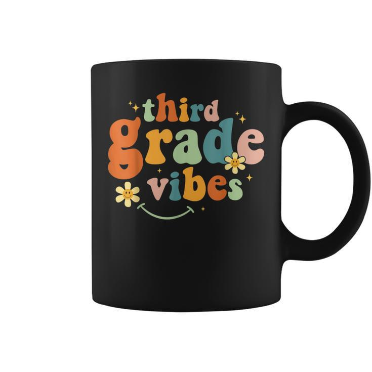 Third Grade Vibes 3Rd Grade Team Retro 1St Day Of School  Coffee Mug