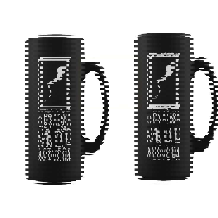 This Is A Very Old Photo Of Me Sperm Image Italian Words Coffee Mug