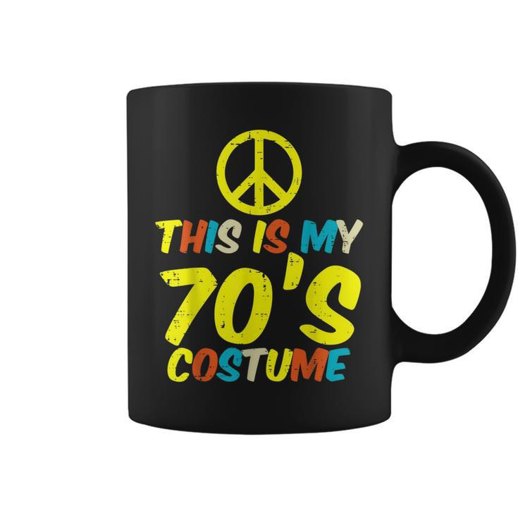 This Is My 70S Costume Retro Vintage Halloween Hippie Women 70S Vintage Designs Funny Gifts Coffee Mug