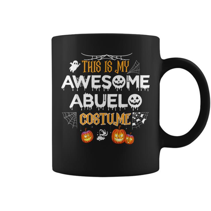 This Is My Awesome Grandpa Abuelo Costume Halloween Gift  Gift For Mens Coffee Mug