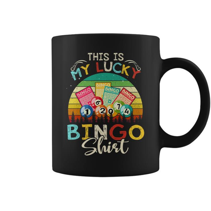 This Is My Lucky Bingo  - Funny Bingo Player Gift   Coffee Mug