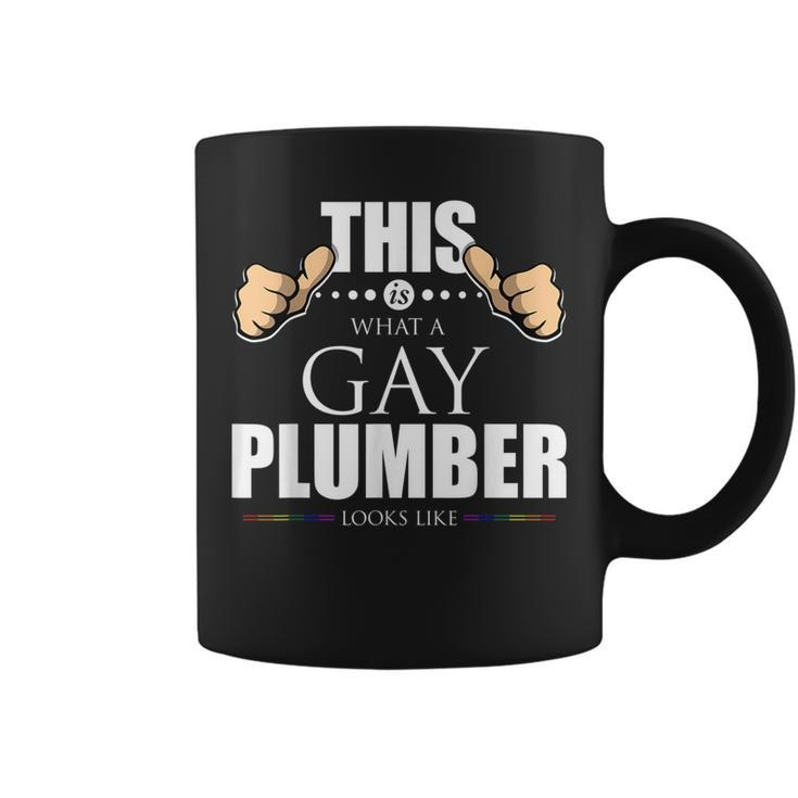 This Is What A Gay Plumber Looks Like Lgbt Pride  Coffee Mug