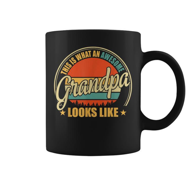 This Is What An Awesome Grandpa Looks Like Father Day  Coffee Mug